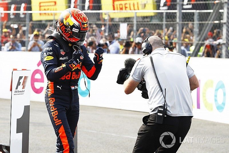 Race winner Max Verstappen, Red Bull Racing