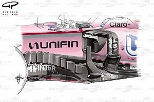 Formel-1-Technik: Force Indias Mexiko-Update unter der Lupe