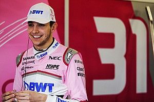 Ocon: "Mercedes tiene un ojo puesto en mí este año"