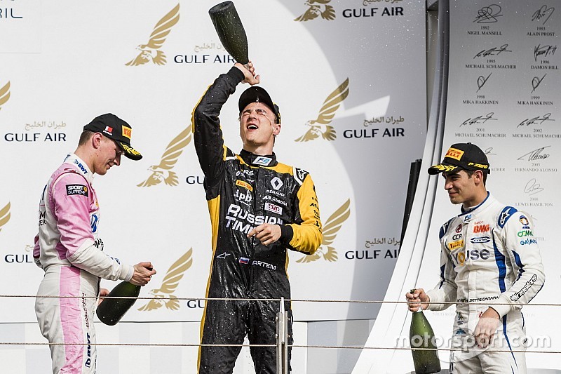 【動画】F2第1戦バーレーン決勝レース2ハイライト