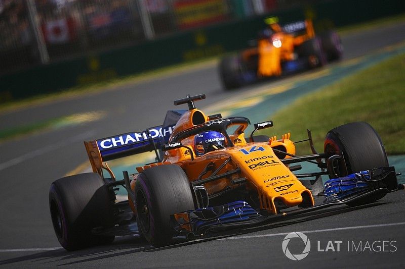 Fernando Alonso, McLaren MCL33 Renault, Stoffel Vandoorne, McLaren MCL33 Renault