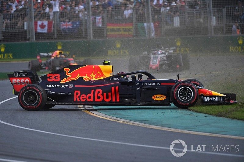 Max Verstappen, Red Bull Racing RB14 spint