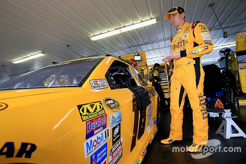 Kyle Busch "I’m really tired of losing races here with parts falling