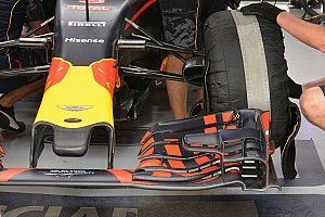 Bite-size tech: Red Bull RB12 serrated front wing flaps