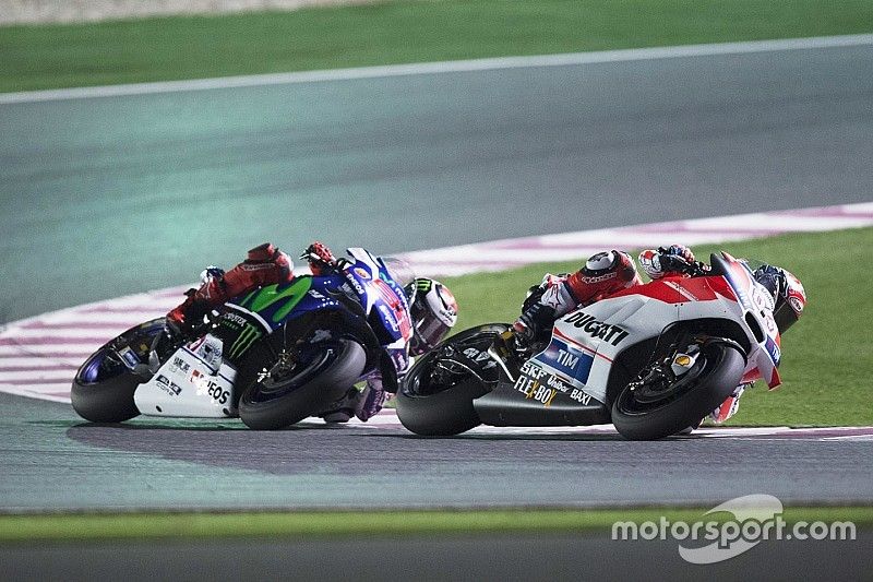 Ducati's Dovizioso puts in a great race to take the runner-up slot in GP of Qatar