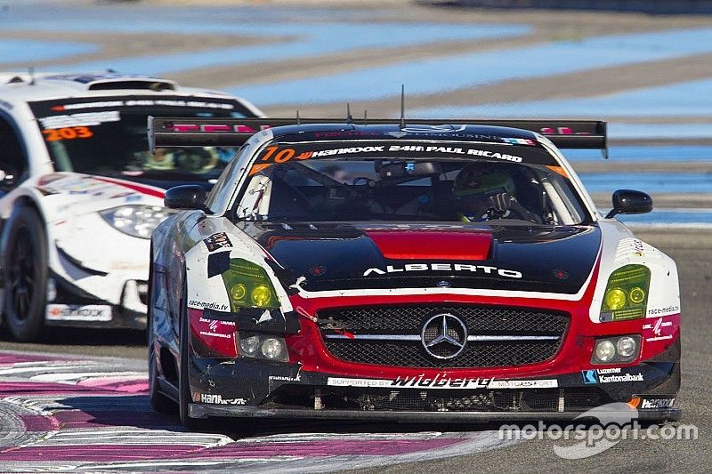 #10 Hofor Racing Mercedes SLS AMG GT3: Michael Kroll, Roland Eggimann, Kenneth Heyer, Christiaan Frankenhout