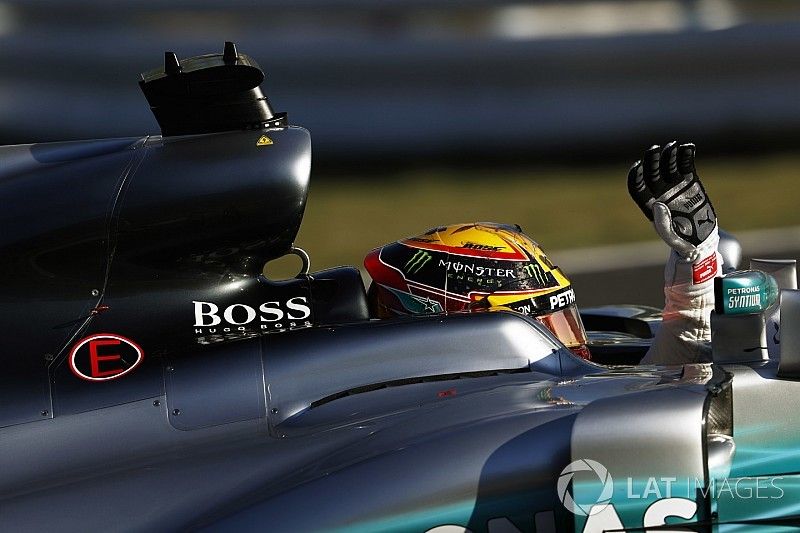 Winnaar Lewis Hamilton, Mercedes AMG F1 W08