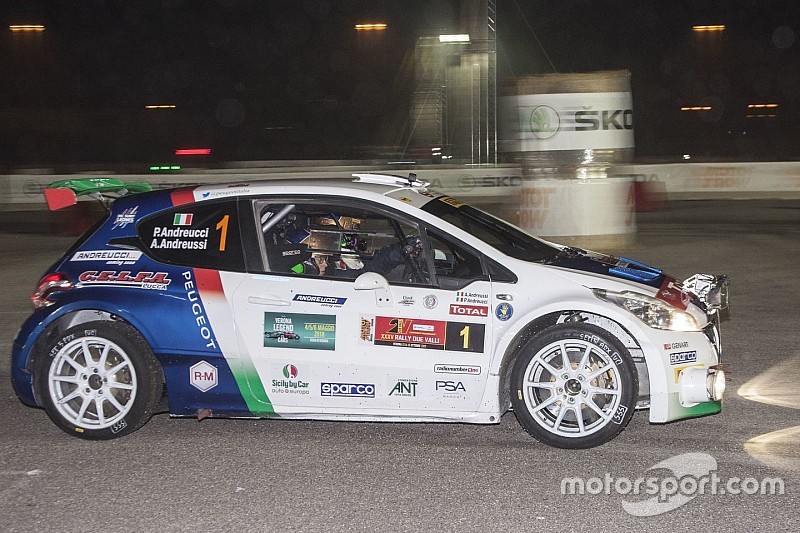 Rally Due Valli: Andreucci ipoteca il tricolore vincendo gara 1