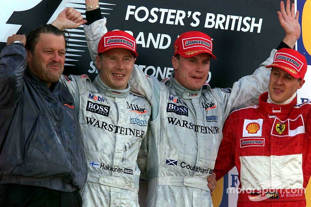 El día en que Coulthard ganó en Silverstone... merecidamente