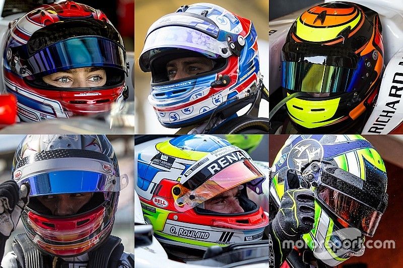 Les SuperStars BDRC : George Russell, Jake Hughes, Callum Ilott, Alexander Albon, Oliver Rowland, Lando Norris