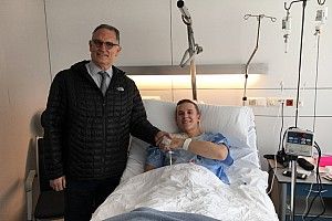 Rodrigo pasó por el quirófano tras fracturarse la clavícula