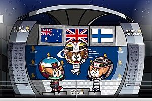 Vídeo: los 'MiniDrivers' le ponen humor al tenso GP de Singapur