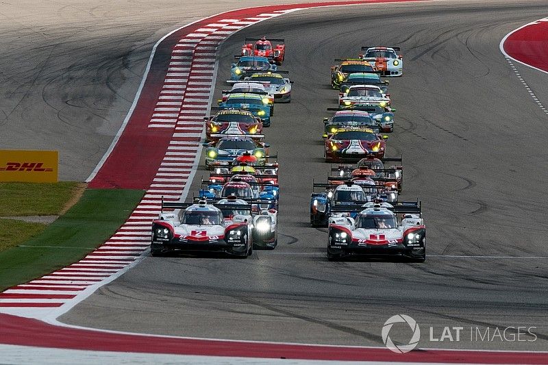 Partenza: #1 Porsche Team Porsche 919 Hybrid: Neel Jani, Andre Lotterer, Nick Tandy al comando