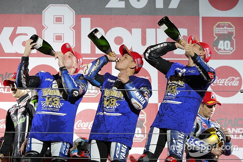 【鈴鹿8耐】ヤマハ3連覇。中須賀「気持ちを落ち着かせ」繋いだ8時間