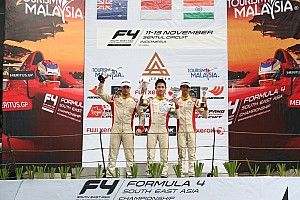F4/SEA Sentul: Indonesia Raya berkumandang, Presley Martono juara di lap terakhir