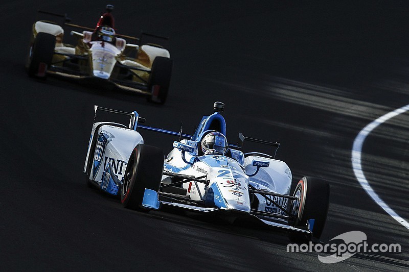 Андретти стал быстрейшим в тренировке Indy 500, Алешин 9-й, Алонсо 19-й