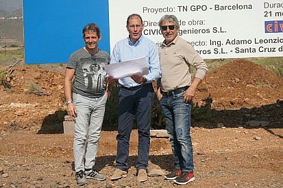 Marco Lucchinelli e Alex Caffi "esplorano" il Circuito de Tenerife