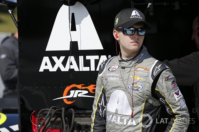 William Byron scores first NASCAR Xfinity win in hectic Iowa race