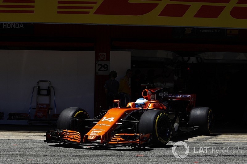 Alonso pembalap pertama jajal mobil F1 2018 McLaren
