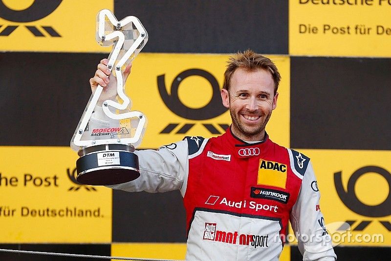 Podio: Ganador de la carrera René Rast, Audi Sport Team Rosberg, Audi RS 5 DTM