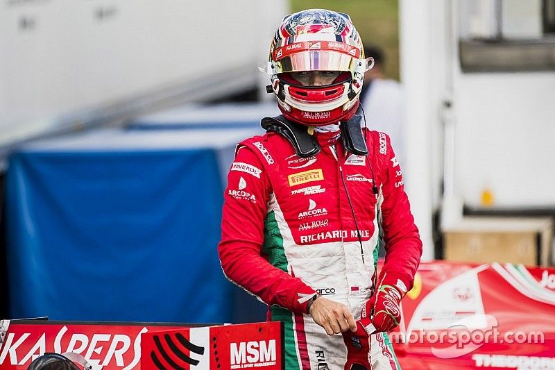 Ganador de la pole Charles Leclerc, PREMA Powerteam