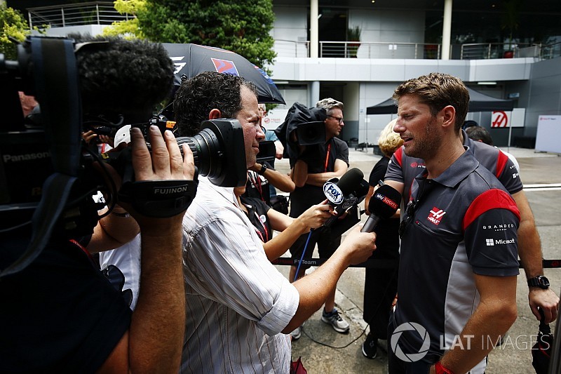 Grosjean: "Whiting si è almeno scusato con me per il tombino..."