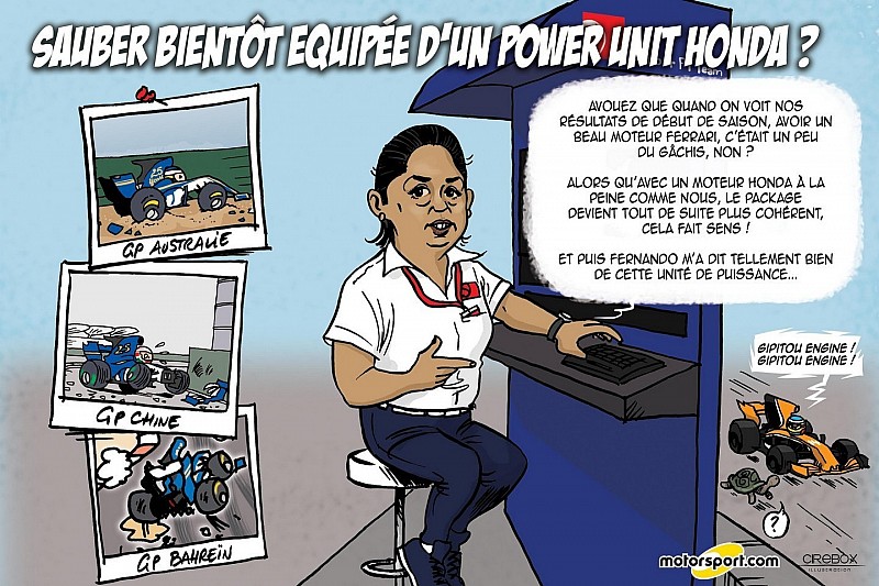 L'humeur de Cirebox - Sauber-Honda, mariage de raison ?