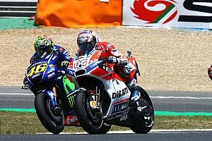 Dovizioso s'est parfois perdu en étudiant Rossi