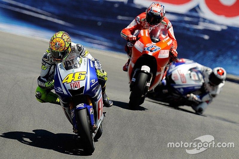 Rossi: "Bello lottare con Stoner. E Laguna 2008 è speciale"