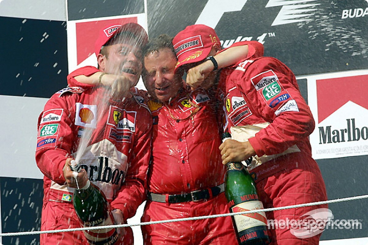 Így köszöntötte Barrichello Schumachert a születésnapja alkalmából (kép)