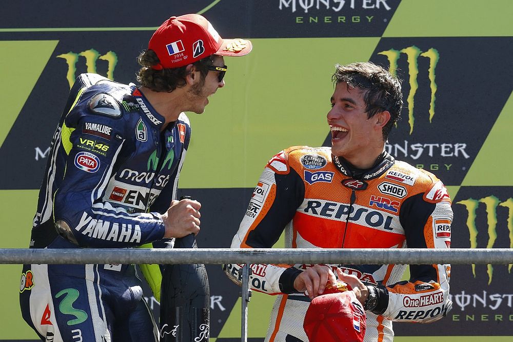 Marquez: "Wat Rossi heeft betekend voor de MotoGP is uniek"