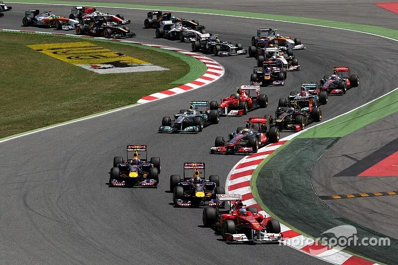 Fernando Alonso, Scuderia Ferrari, F150 en la salida