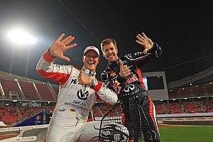 Vettel admet que "ça fait mal" de penser à Michael Schumacher