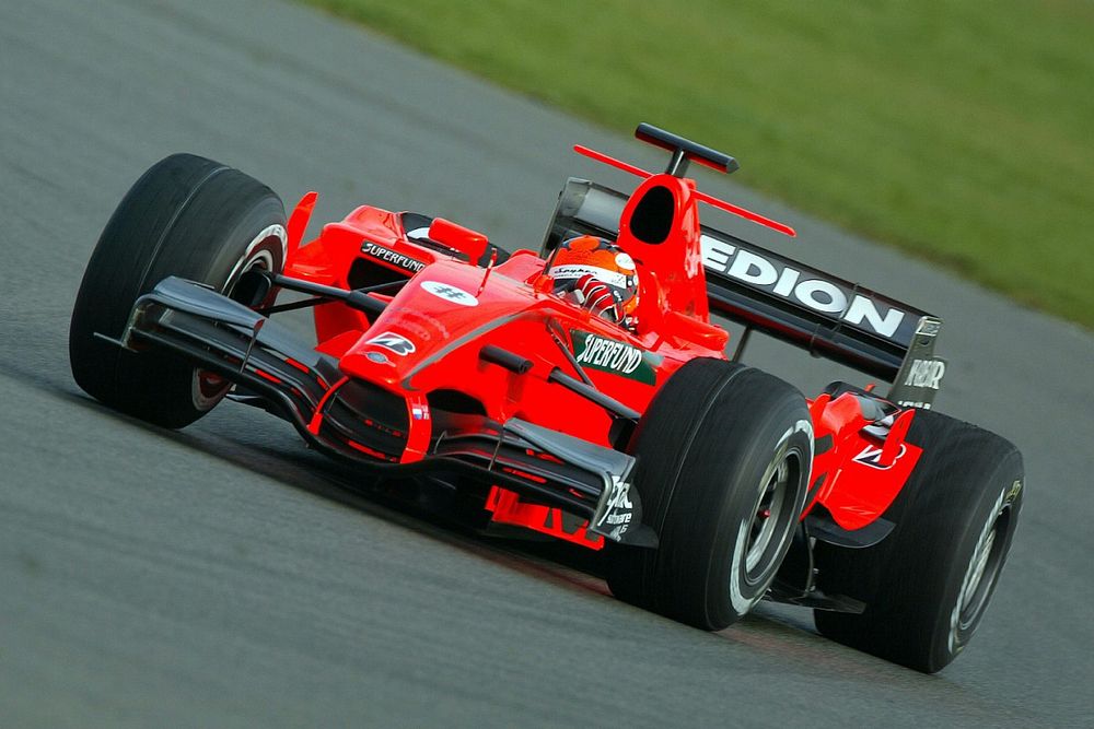 Christijan Albers test de 2007 Spyker-Ferrari F8-VII