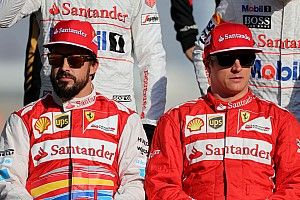 Kimi Raikkonen Ingat Semusim dengan Fernando Alonso di Ferrari