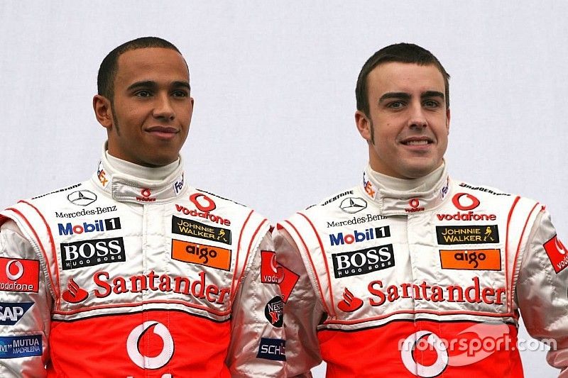 Lewis Hamilton y Fernando Alonso