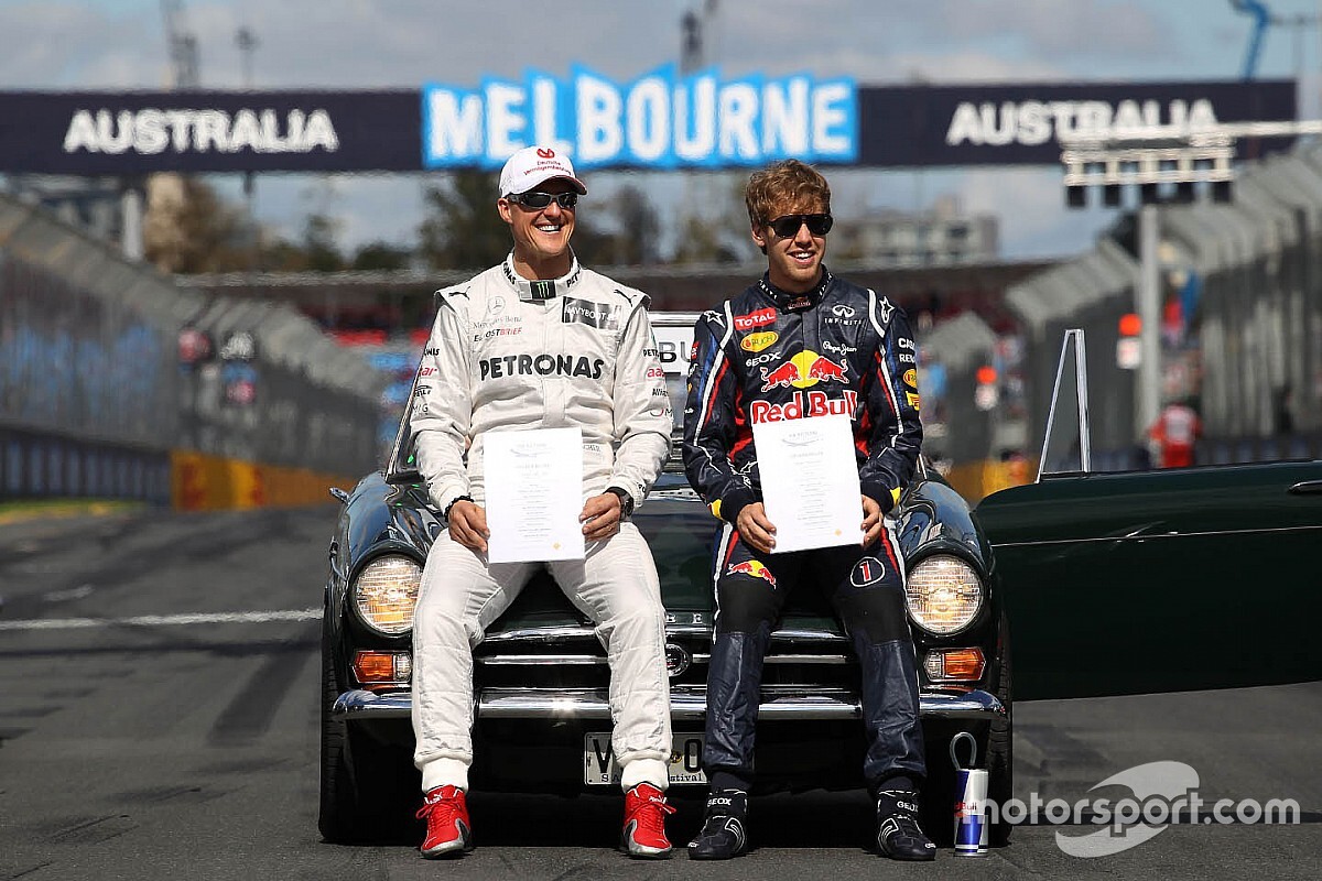 Vettel se afasta de comparações com Schumacher sobre ida à Aston Martin: "Não ajudam"