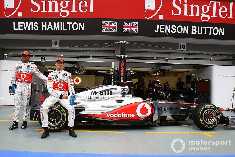 Button i współpraca z Hamiltonem