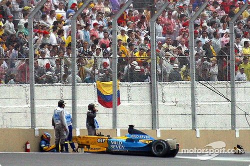 Los accidentes m&aacute;s duros que sufri&oacute; Alonso en la F&oacute;rmula 1