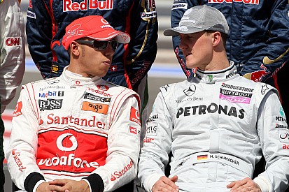 Schumacher profetizó que Hamilton podía alcanzarle... ¡en 2008!