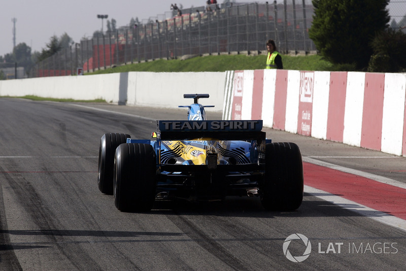 Carlos Sainz im Renault R25