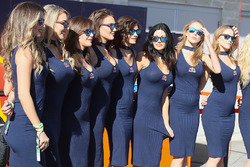 Lovely grid girls