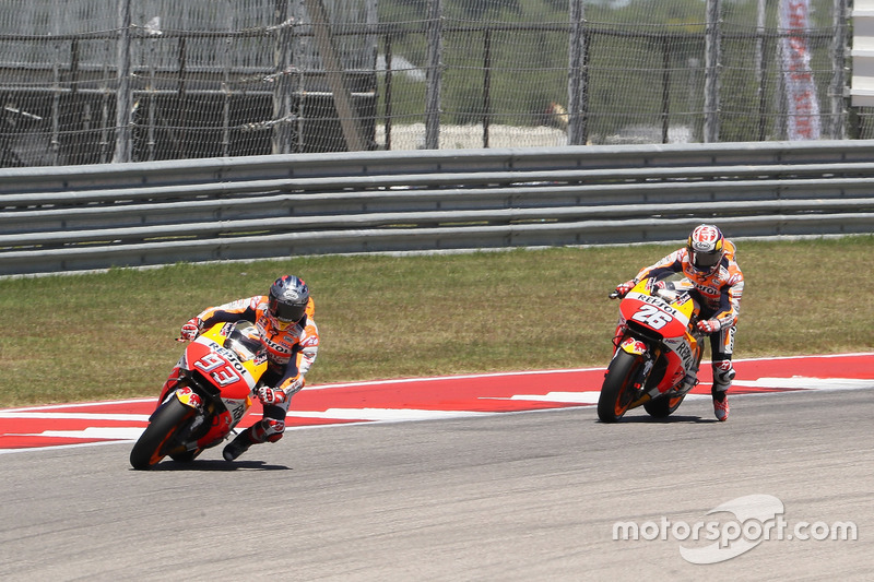 Marc Márquez et Dani Pedrosa