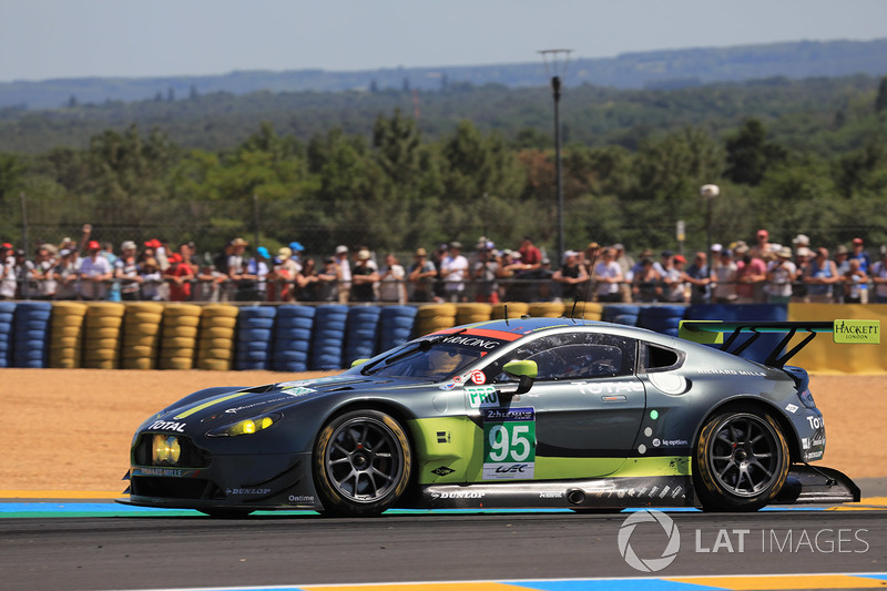 #95 Aston Martin Racing Aston Martin Vantage: Nicki Thiim, Marco Sorensen, Richie Stanaway