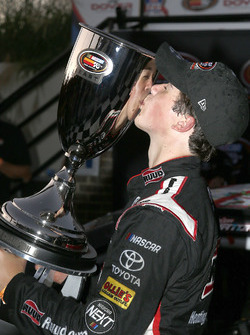 Race winner Harrison Burton