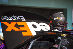 Il casco di Denny Hamlin, Joe Gibbs Racing Toyota