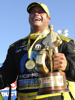 Funny Car winner Matt Hagan