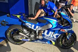 Bike of Andrea Iannone, Team Suzuki MotoGP