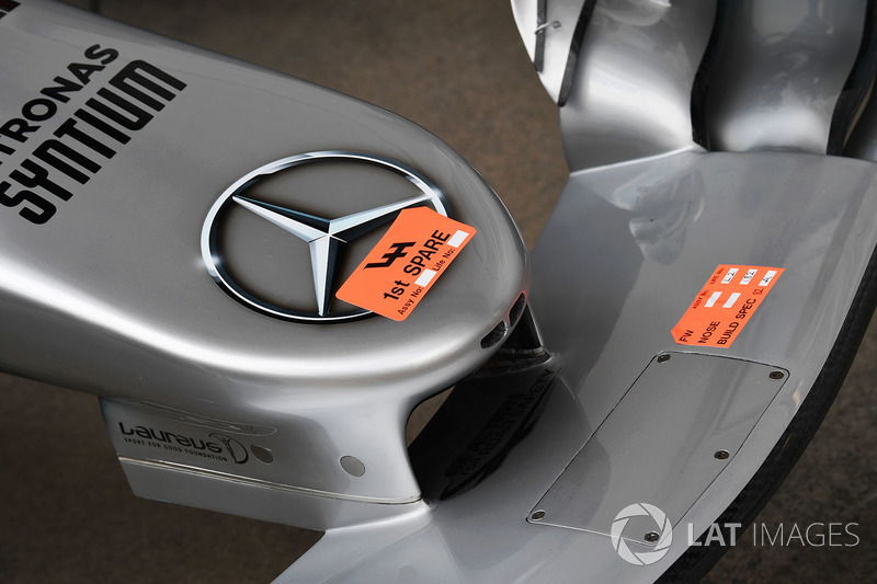 Mercedes AMG F1 F1 W08: Frontpartie
