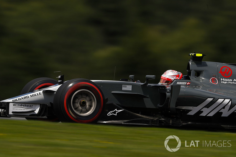 Abandon : Kevin Magnussen (Haas F1)